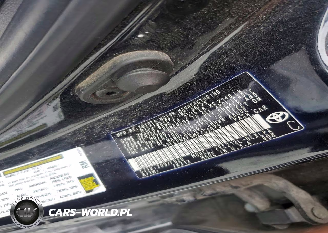 2021 Toyota Corolla Le VIN:5YFEPMAE5MP258075 - 13