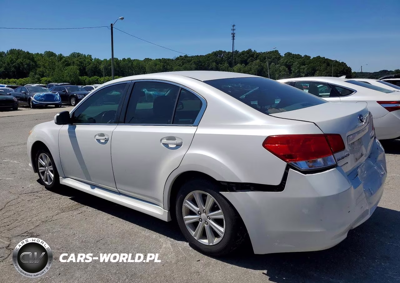 2011 Subaru Legacy 2.5I Premium VIN:4S3BMCB63B3243657 - 2