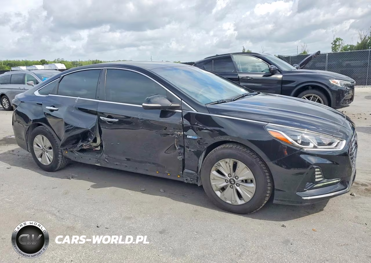 2019 Hyundai Sonata Hybrid Se VIN:KMHE24L37KA088339 - 4