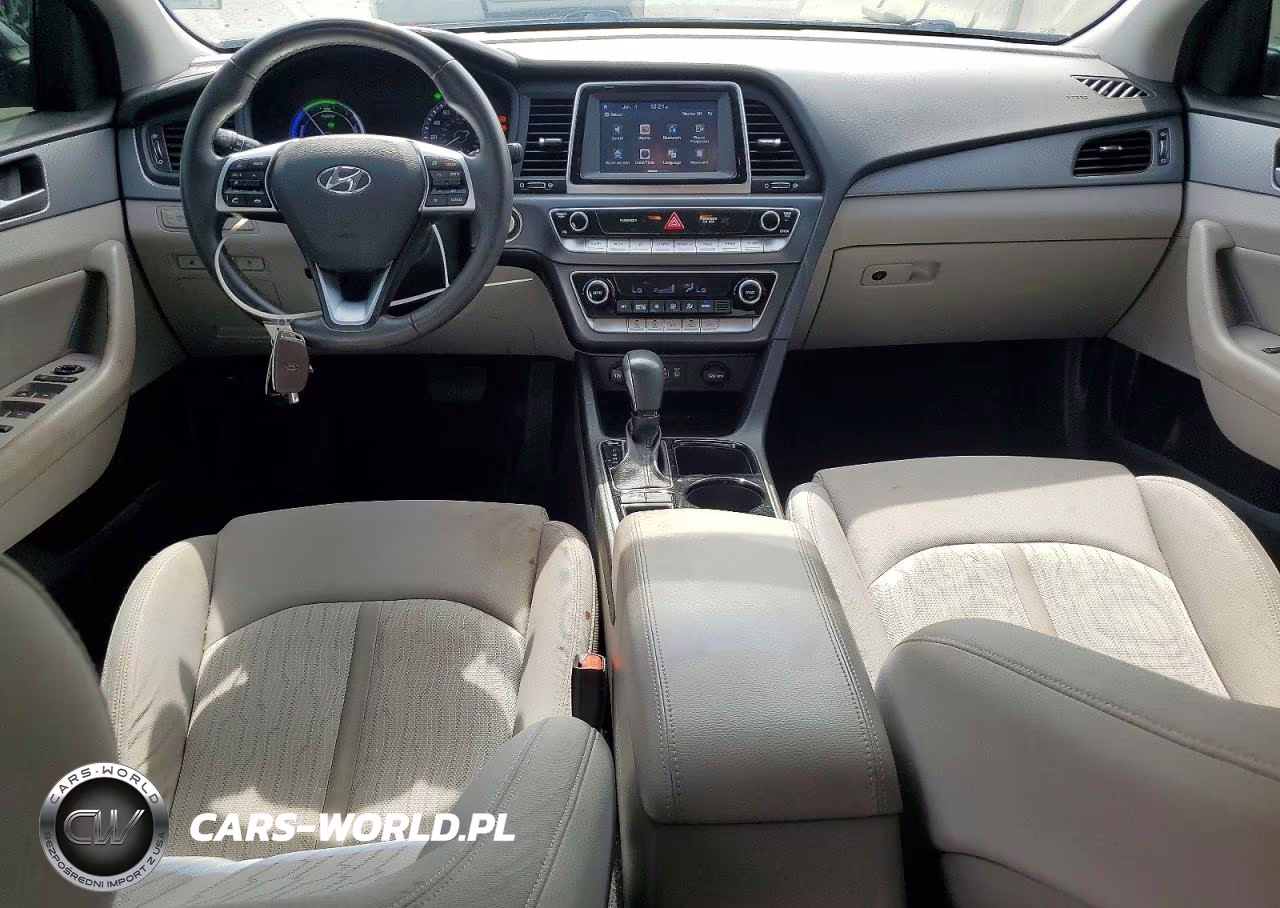 2019 Hyundai Sonata Hybrid Se VIN:KMHE24L37KA088339 - 8