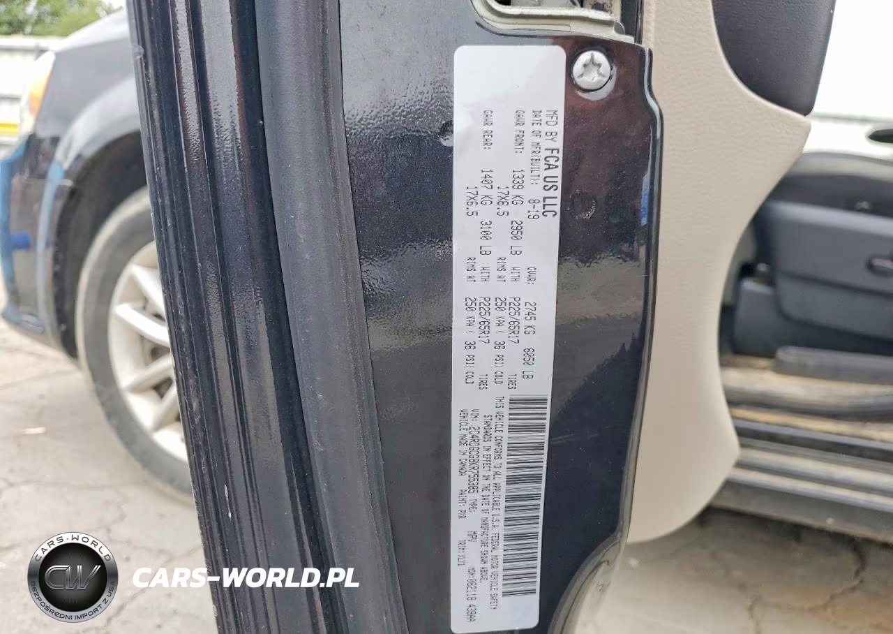 2019 Dodge Grand Caravan Sxt VIN:2C4RDGCG8KR755385 - 13