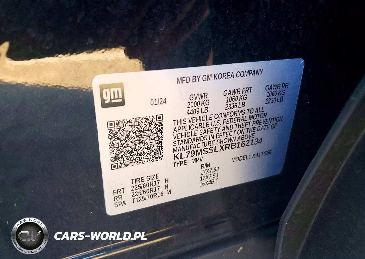 2024 Chevrolet Trailblazer Activ VIN:KL79MSSLXRB162134 - 13