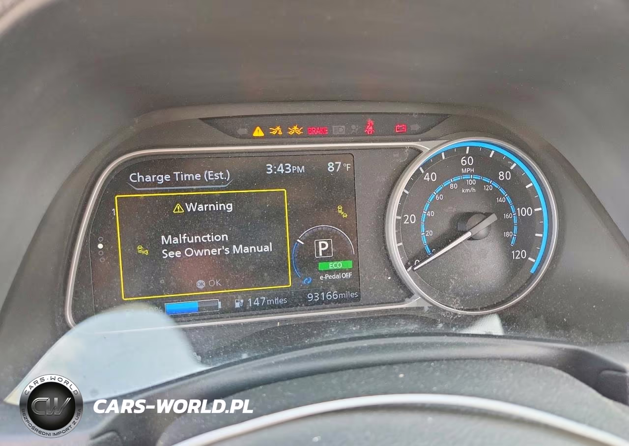 2020 Nissan Leaf S Plus VIN:1N4BZ1BP4LC307789 - 9