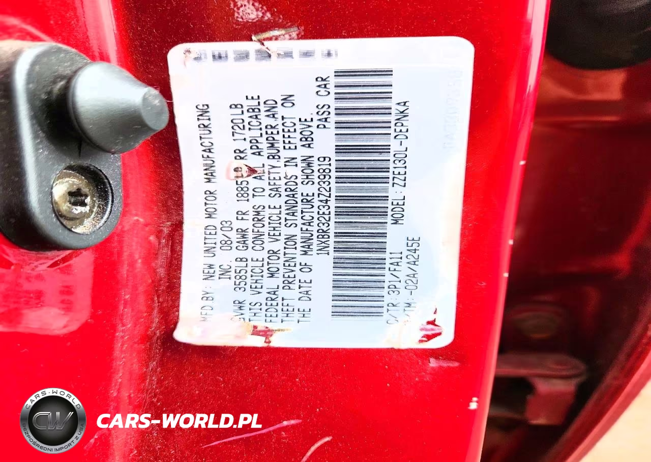 2004 Toyota Corolla Le VIN:1NXBR32E34Z239819 - 12