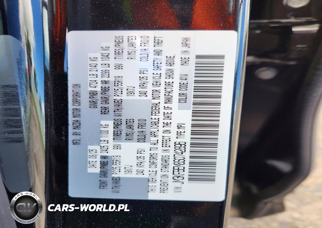 2025 Mazda Cx-5 Premium Plus VIN:JM3KFBEM8S0742896 - 13