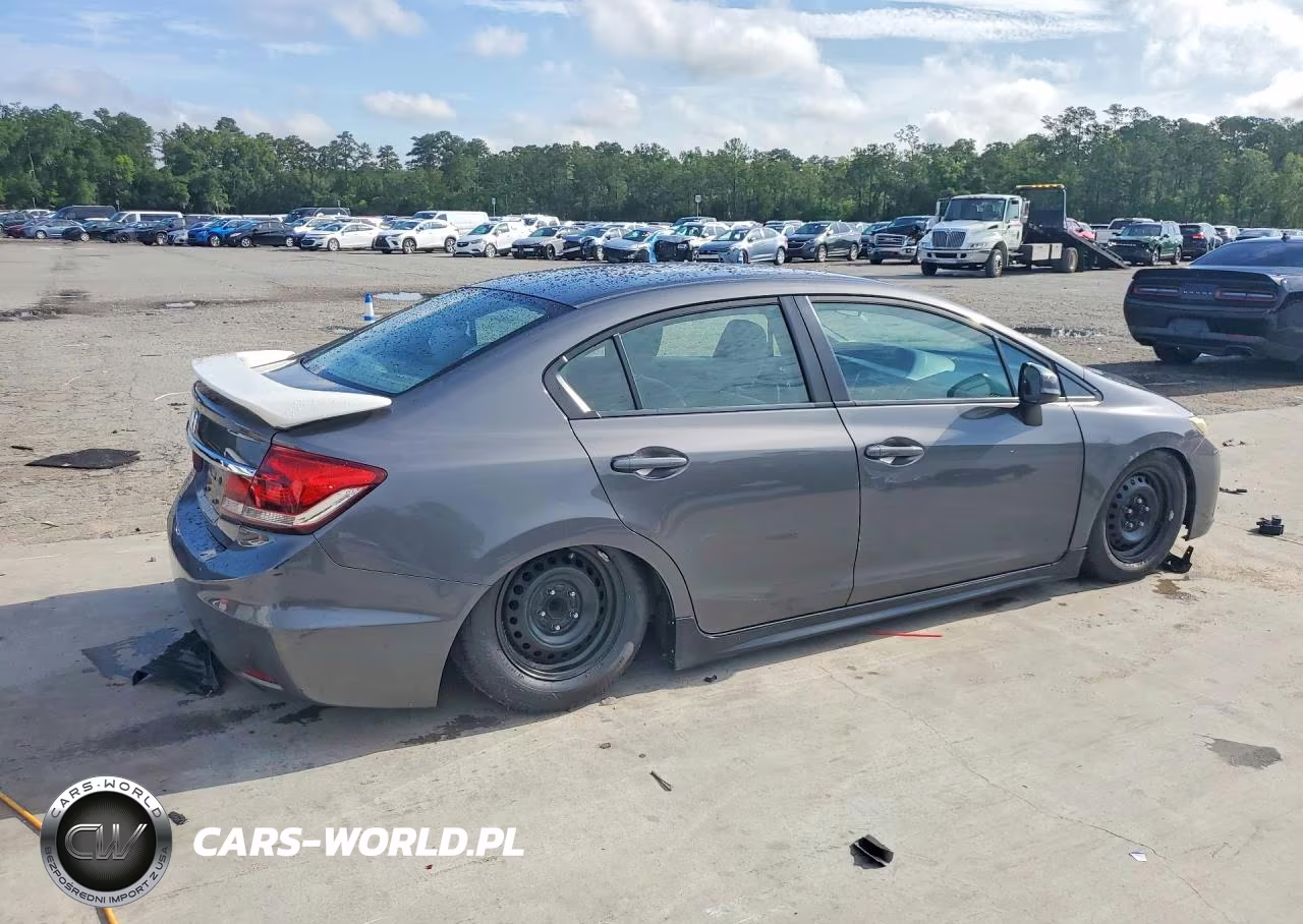 2013 Honda Civic Lx VIN:2HGFB2F58DH539519 - 3