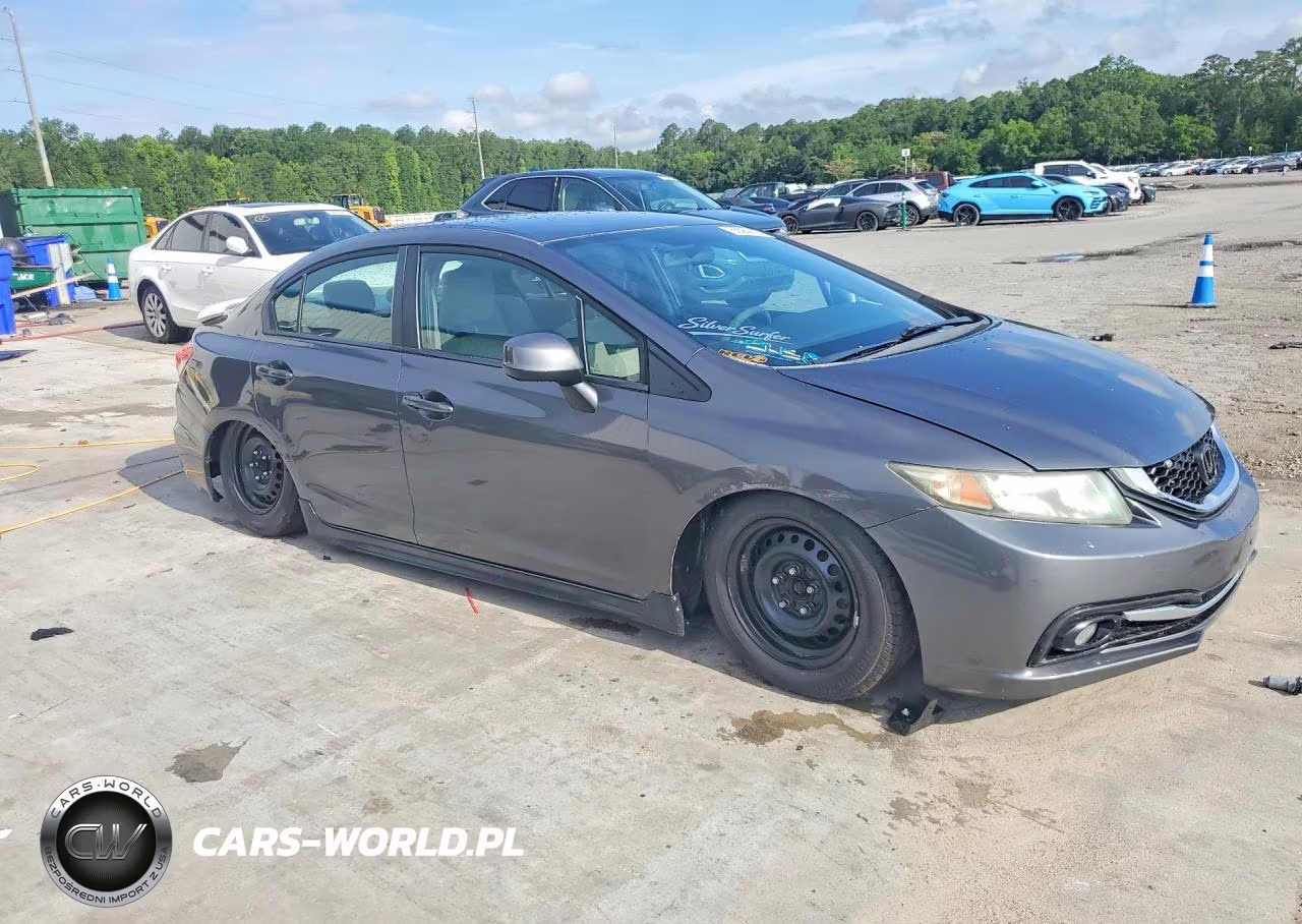 2013 Honda Civic Lx VIN:2HGFB2F58DH539519 - 4