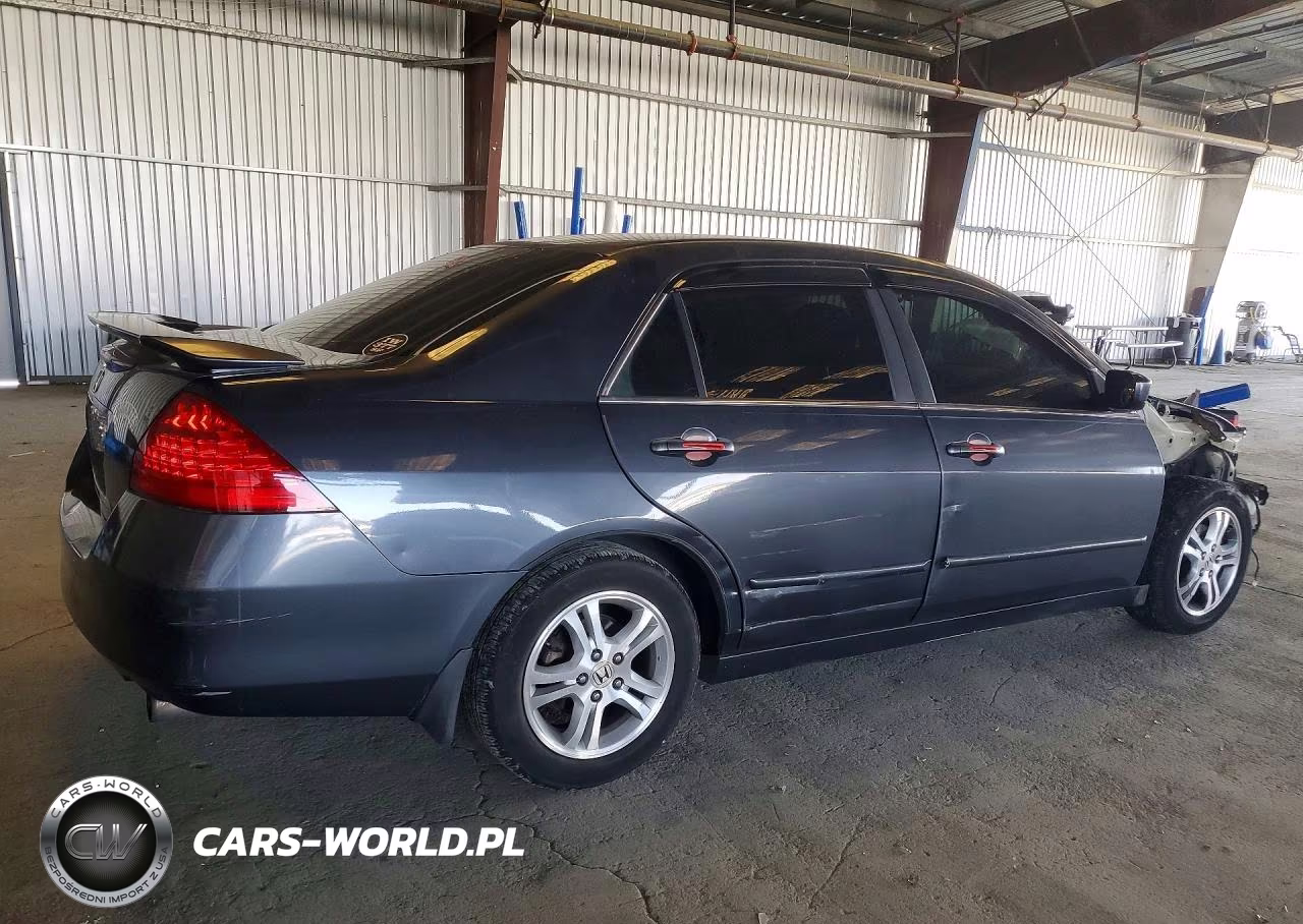 2007 Honda Accord Ex VIN:1HGCM56737A136129 - 3
