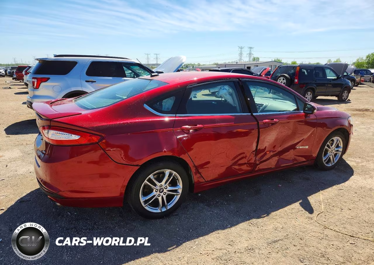 2015 Ford Fusion Se Hybrid VIN:3FA6P0LUXFR292307 - 3