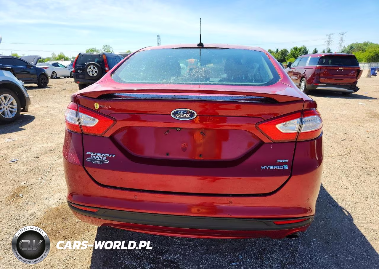 2015 Ford Fusion Se Hybrid VIN:3FA6P0LUXFR292307 - 6