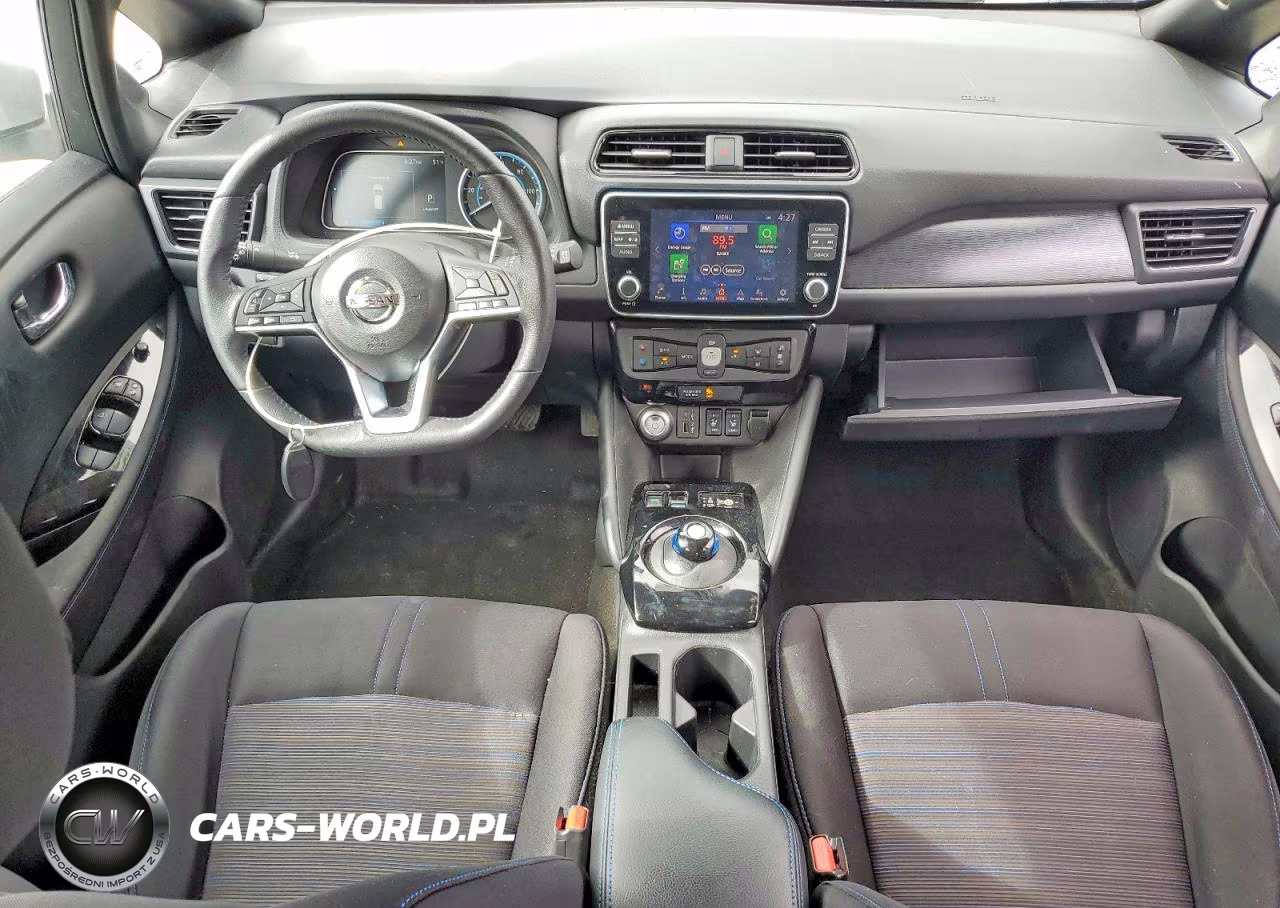 2022 Nissan Leaf Sv VIN:1N4AZ1CVXNC553855 - 8