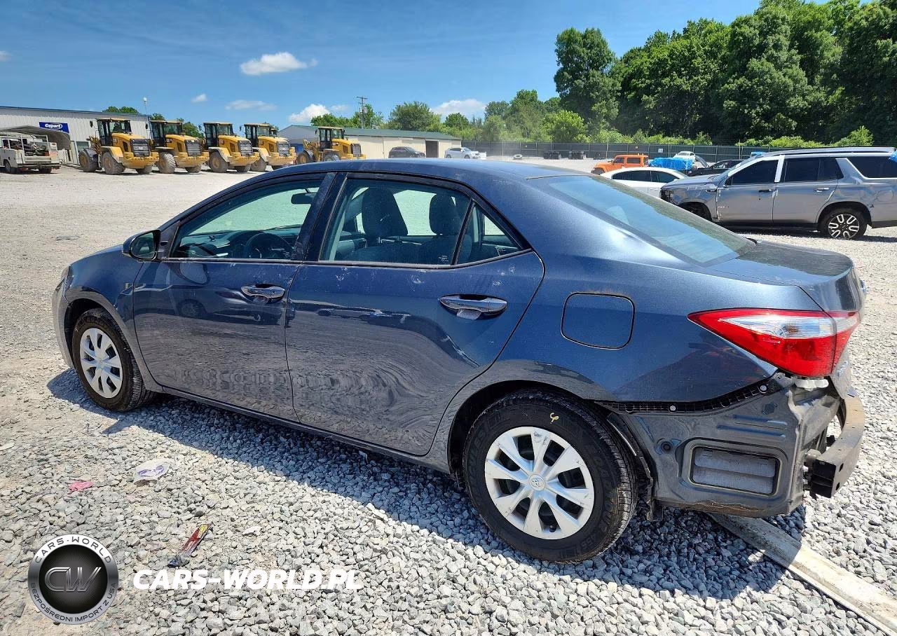 2015 Toyota Corolla Deluxe Sport VIN:2T1BURHE8FC384285 - 2