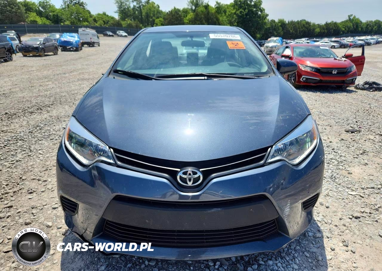 2015 Toyota Corolla Deluxe Sport VIN:2T1BURHE8FC384285 - 5