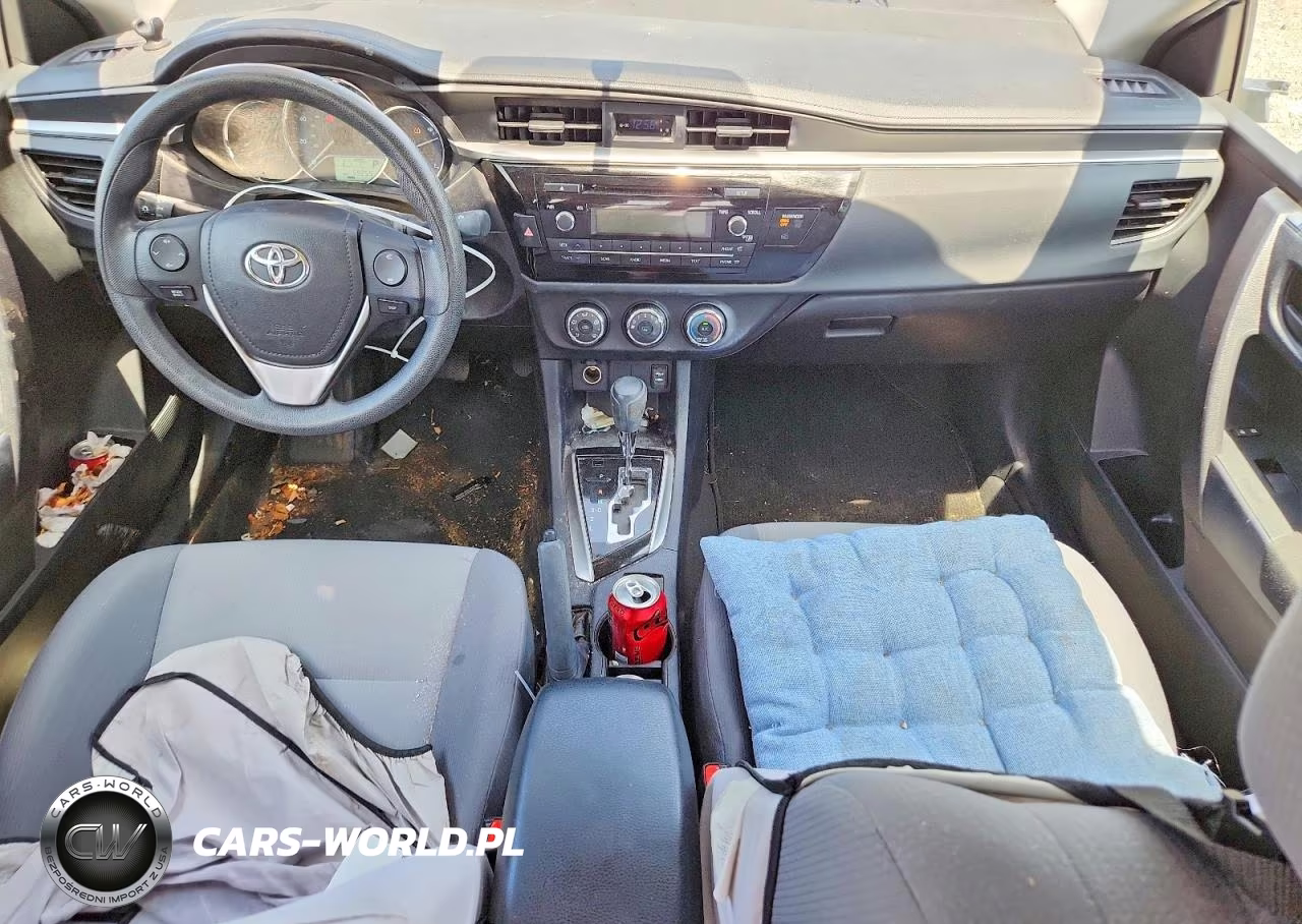 2015 Toyota Corolla Deluxe Sport VIN:2T1BURHE8FC384285 - 8