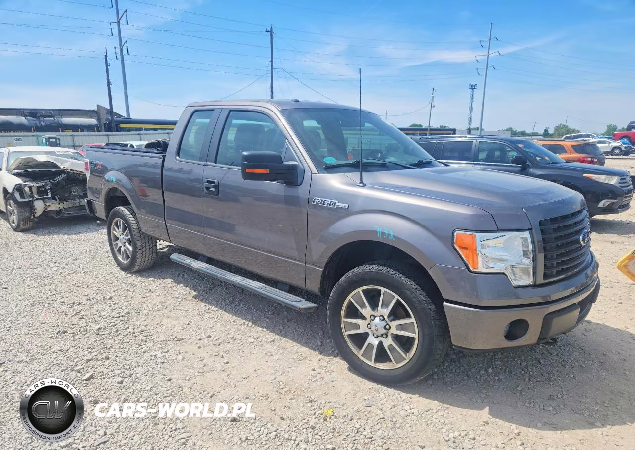 2014 Ford F150 Super Cab VIN:1FTFX1EF4EFB75526 - 4