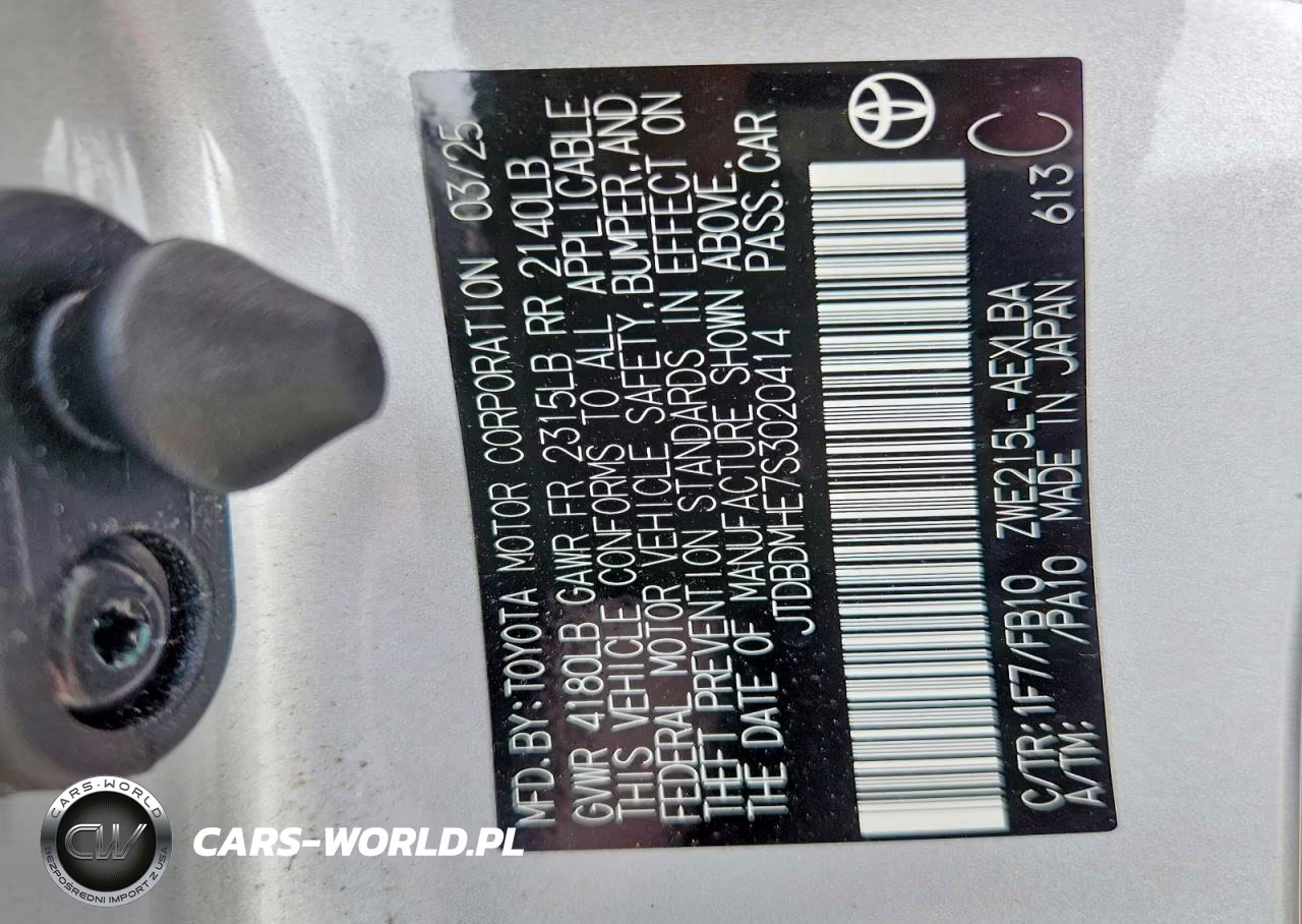 2025 Toyota Corolla Hybrid Le VIN:JTDBDMHE7S3020414 - 12