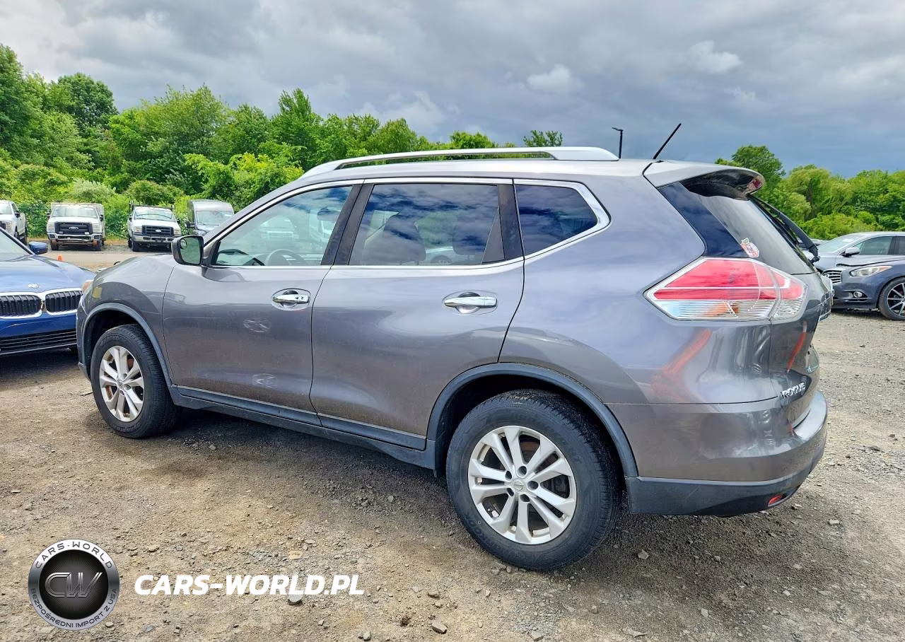 2016 Nissan Rogue Sv VIN:KNMAT2MV9GP630758 - 2