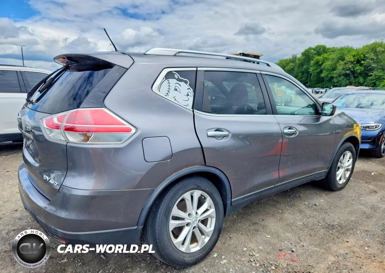 2016 Nissan Rogue Sv VIN:KNMAT2MV9GP630758 - 3