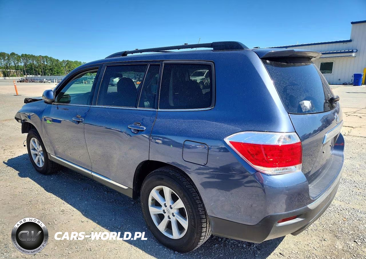 2012 Toyota Highlander Base VIN:5TDZK3EH8CS085401 - 2