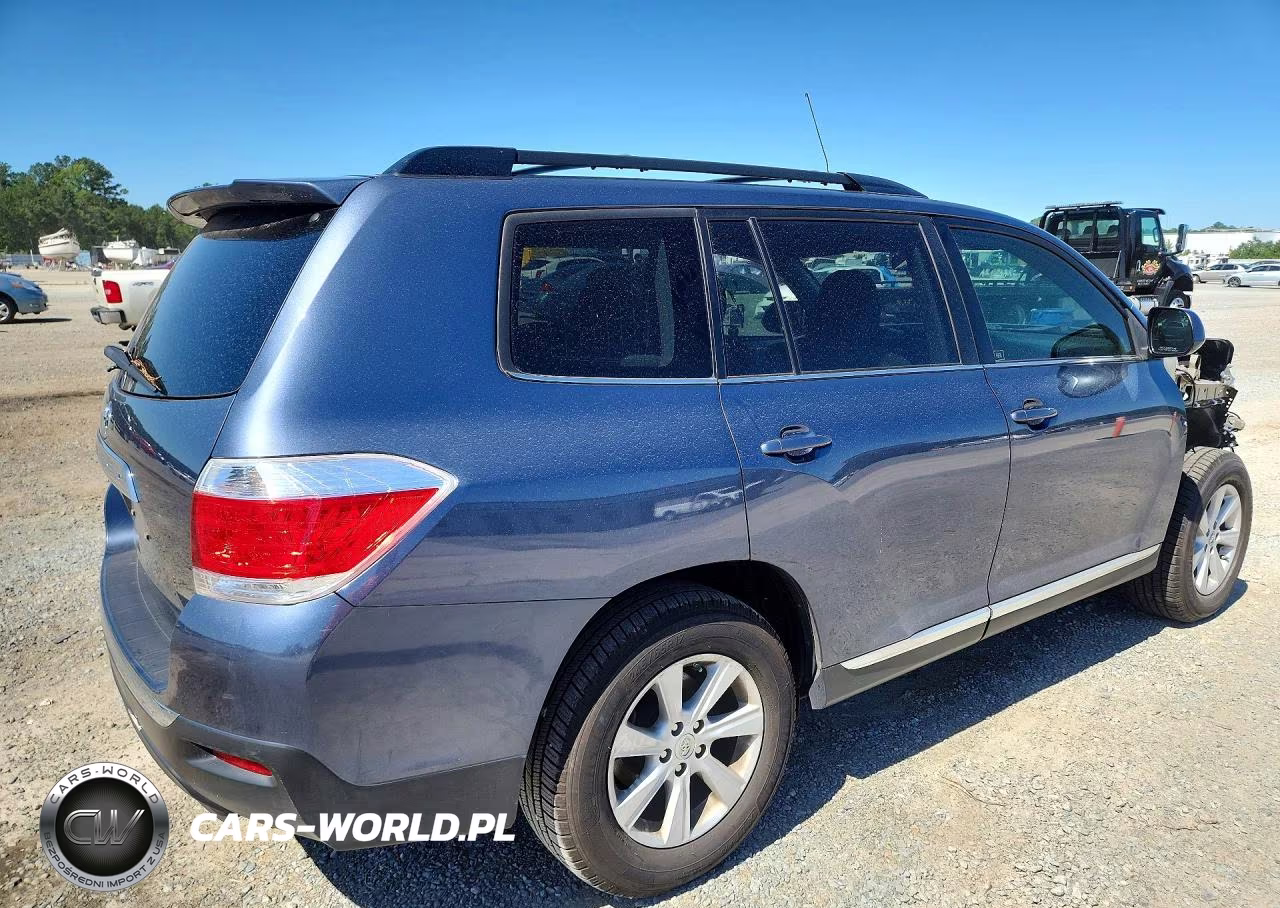 2012 Toyota Highlander Base VIN:5TDZK3EH8CS085401 - 3
