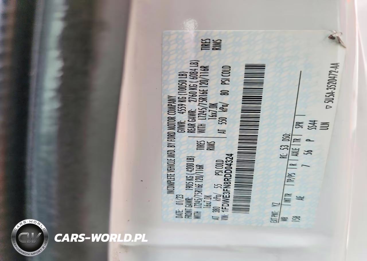 2024 Ford E350 Refrigerated Box Truck VIN:1FDWE3FN8RDD04324 - 13