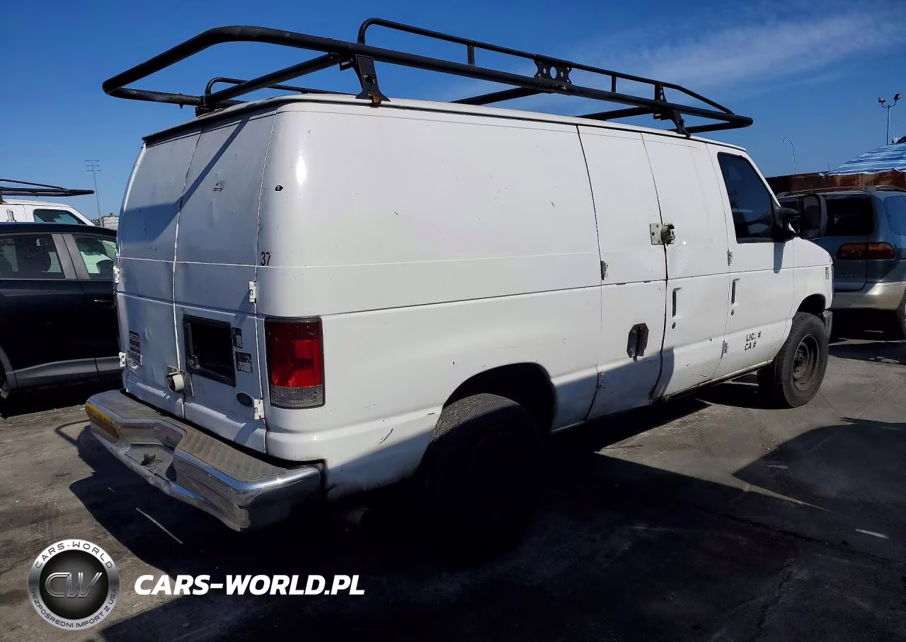 2008 Ford Econoline E350 Super Duty Van VIN:1FTSE34L78DA25997 - 3