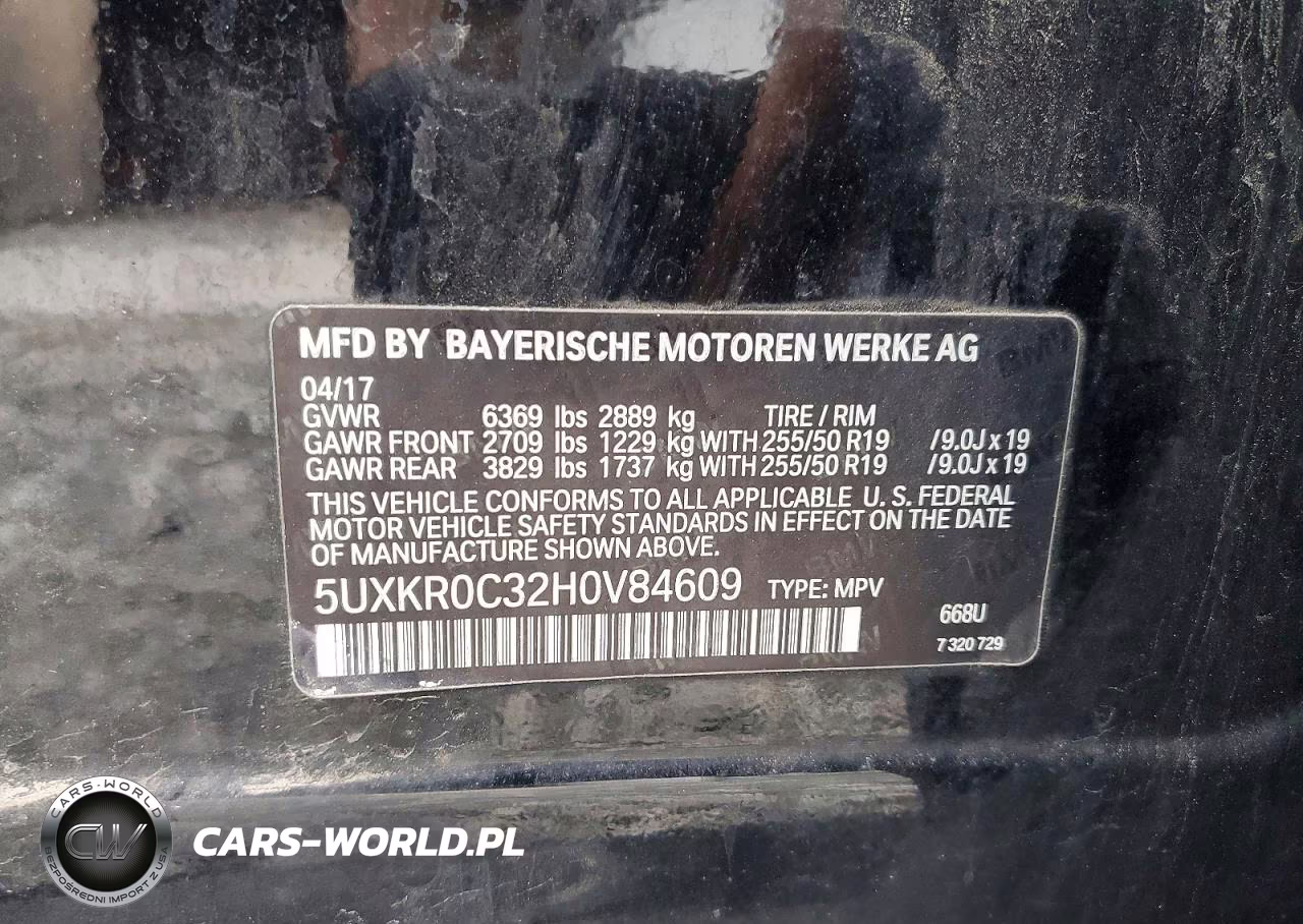 2017 BMW X5 xDrive35I VIN:5UXKR0C32H0V84609 - 13