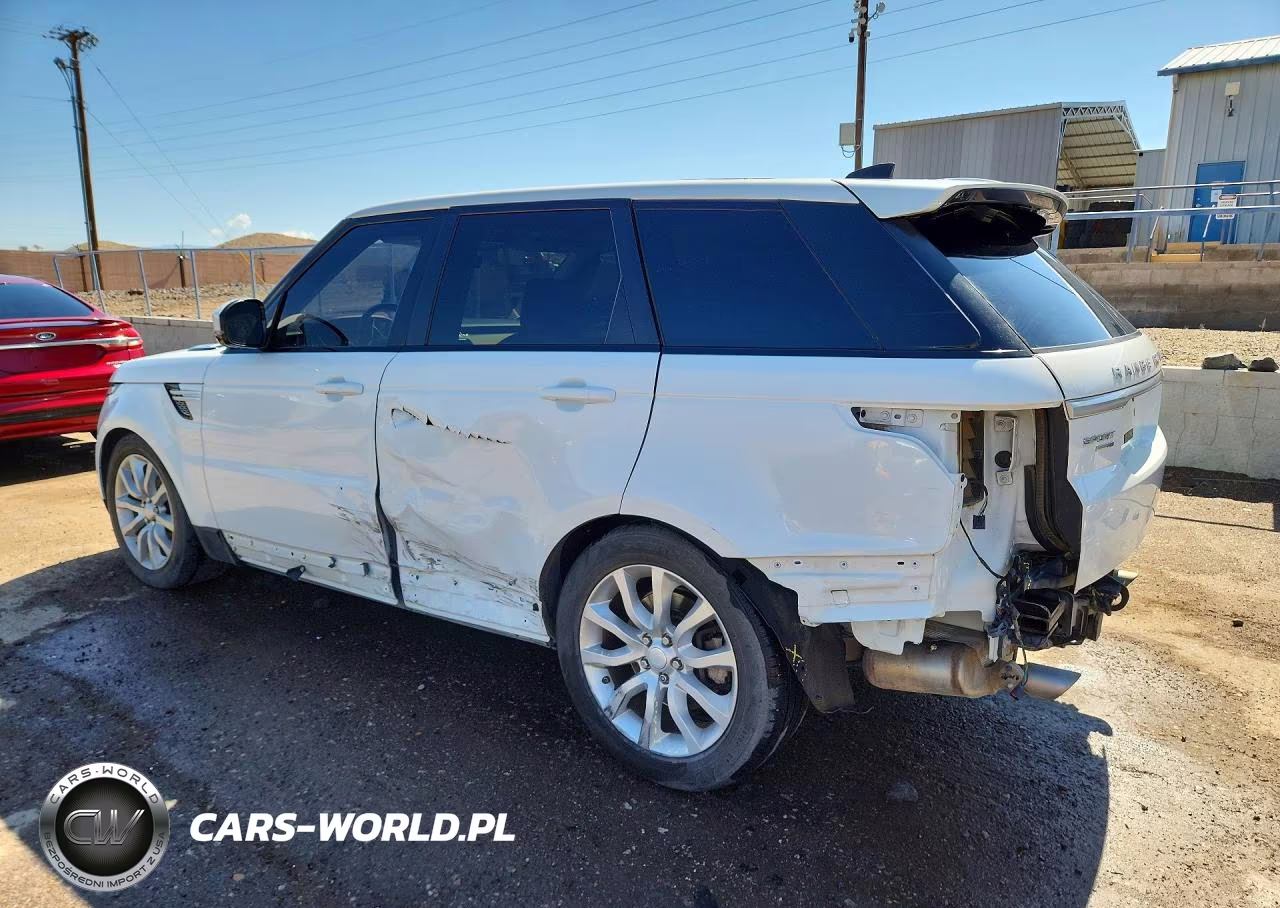 2017 Land Rover Range Rover Sport Hse VIN:SALWR2FV5HA176488 - 2