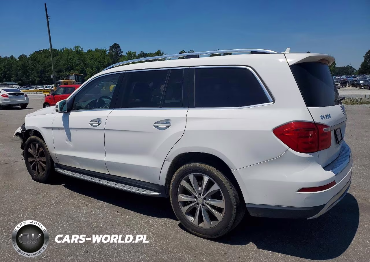 2015 Mercedes-Benz Gl 350 Bluetec VIN:4JGDF2EE4FA553524 - 2
