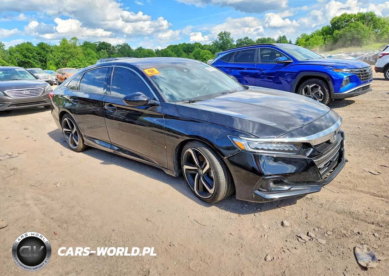 2021 Honda Accord Sport VIN:1HGCV1F30MA051845 - 4