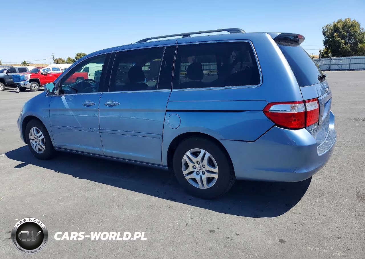2007 Honda Odyssey Ex VIN:5FNRL38457B078244 - 2
