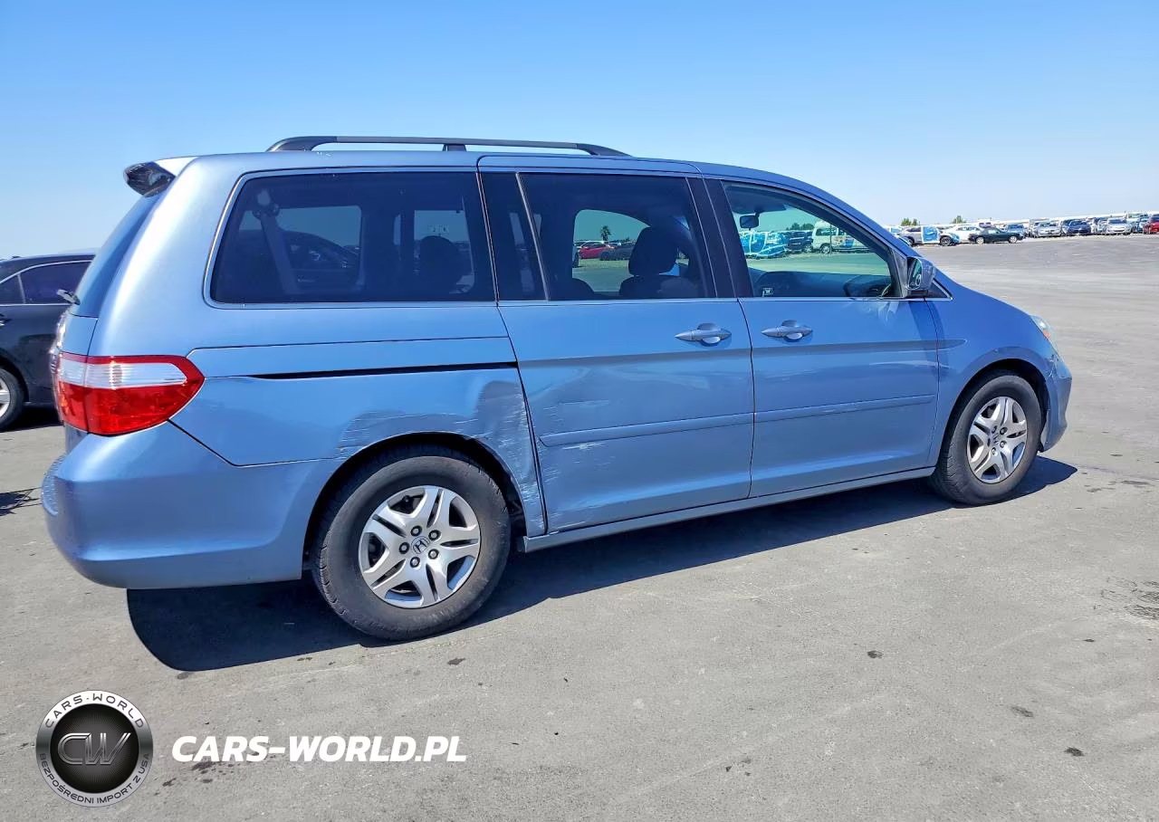 2007 Honda Odyssey Ex VIN:5FNRL38457B078244 - 3