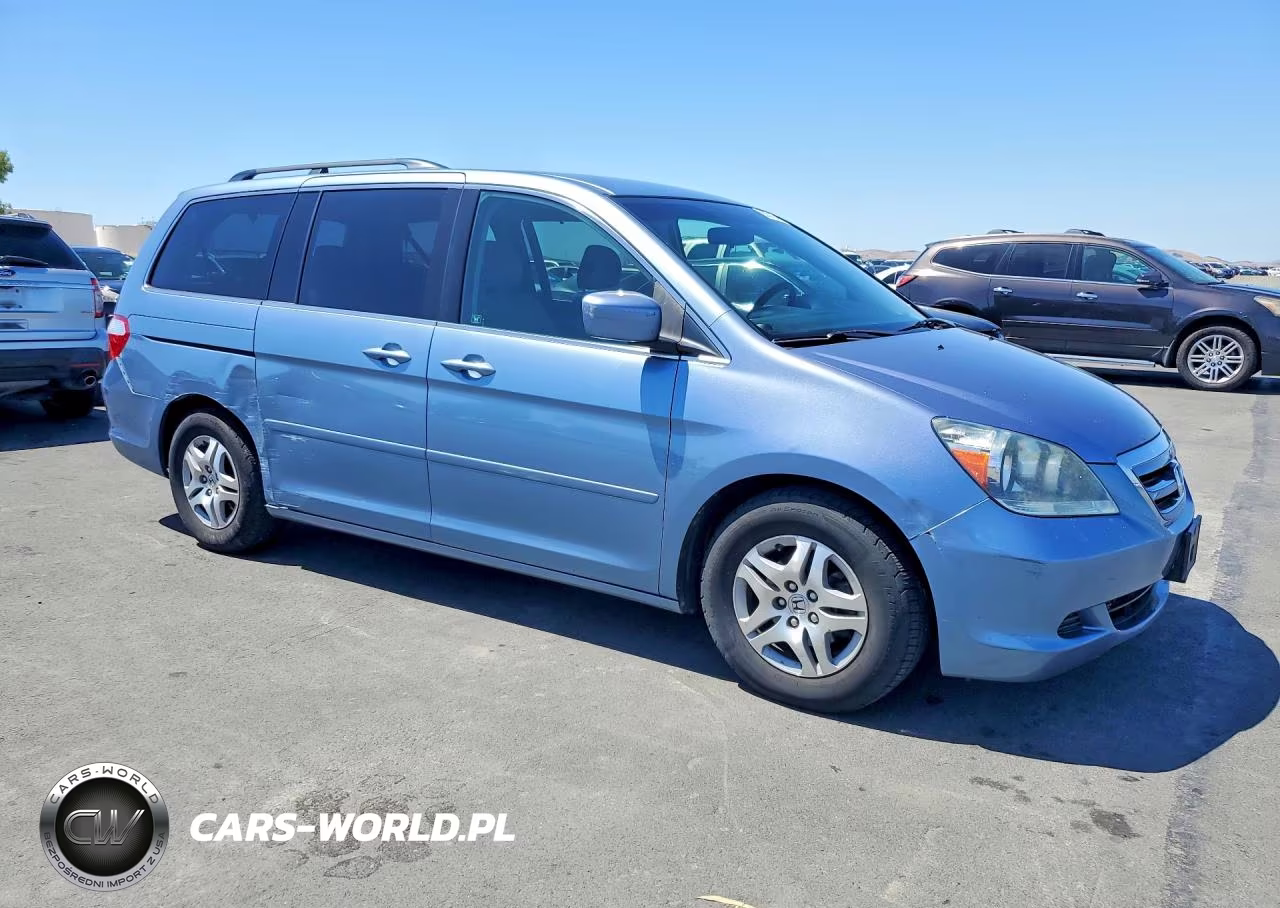 2007 Honda Odyssey Ex VIN:5FNRL38457B078244 - 4