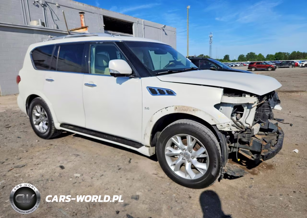 2014 Infiniti Qx80 Base VIN:JN8AZ2NCXE9351417 - 4