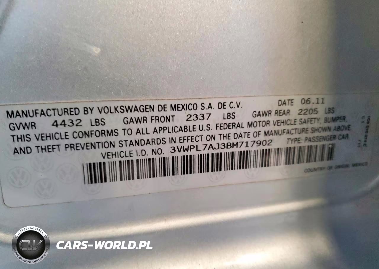 2011 Volkswagen Jetta Tdi VIN:3VWPL7AJ3BM717902 - 12