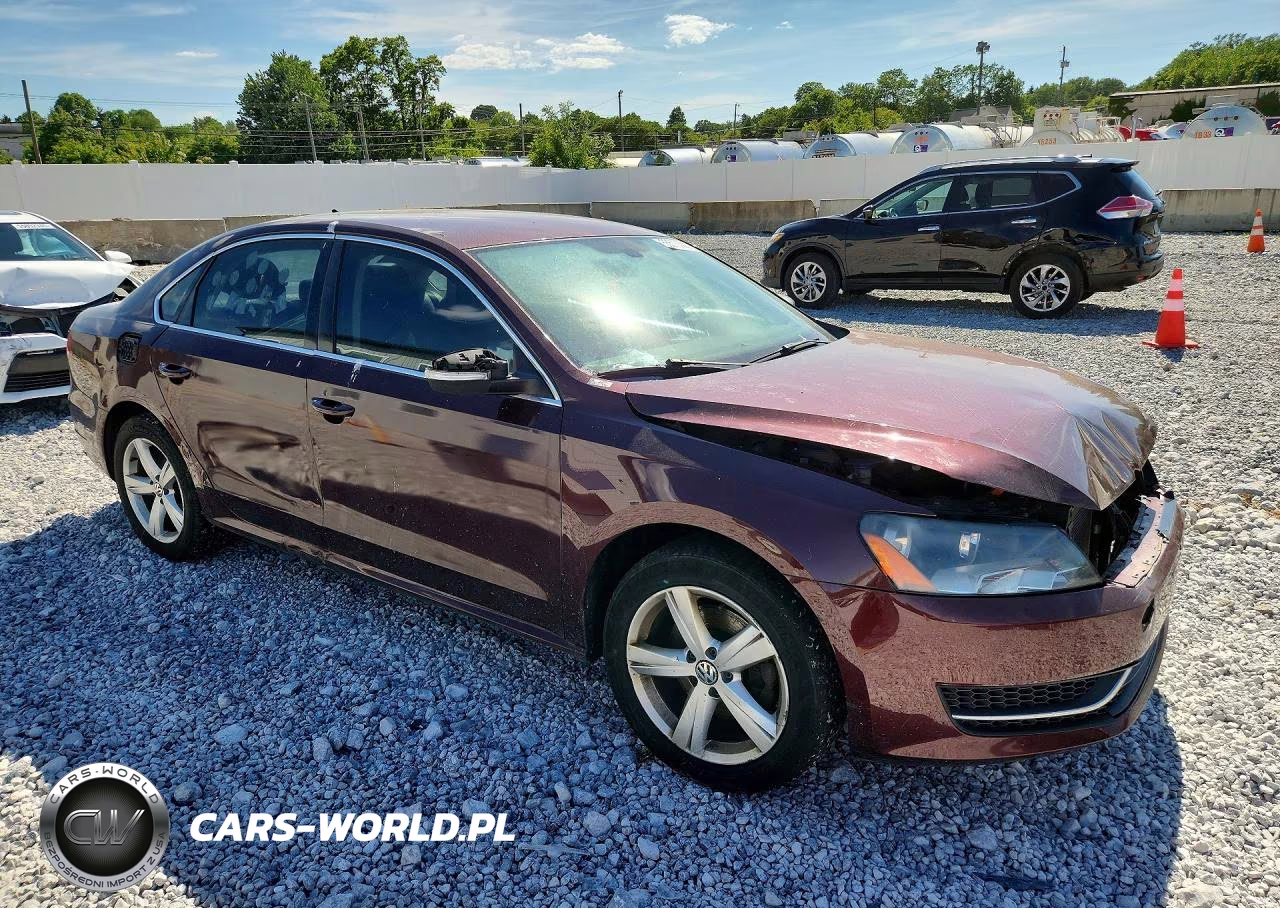 2012 Volkswagen Passat Se VIN:1VWBH7A38CC080649 - 4