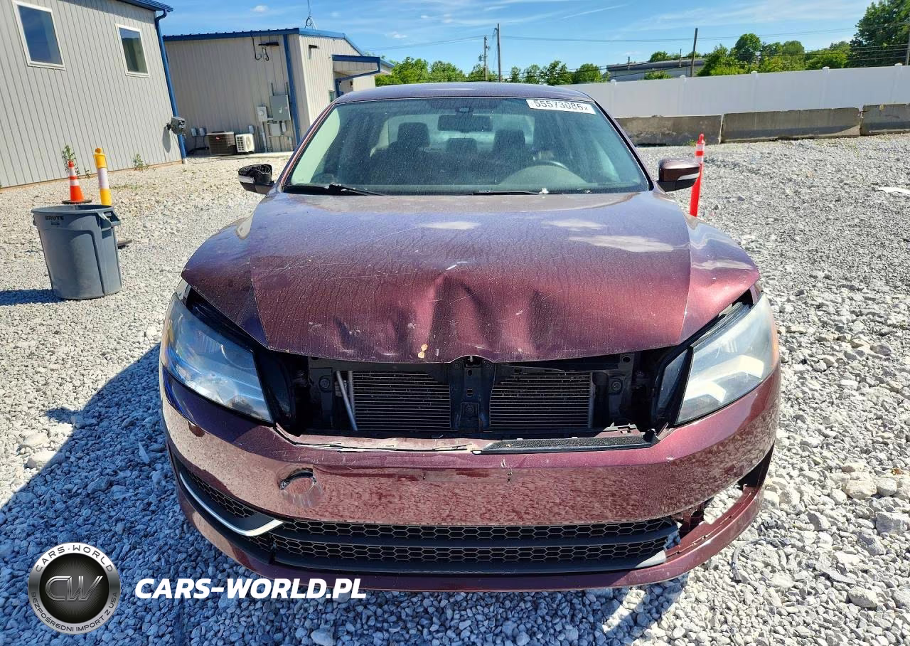 2012 Volkswagen Passat Se VIN:1VWBH7A38CC080649 - 5