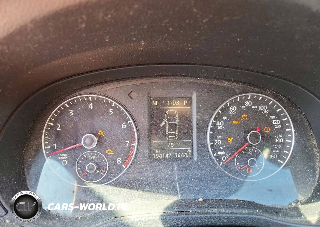 2012 Volkswagen Passat Se VIN:1VWBH7A38CC080649 - 9