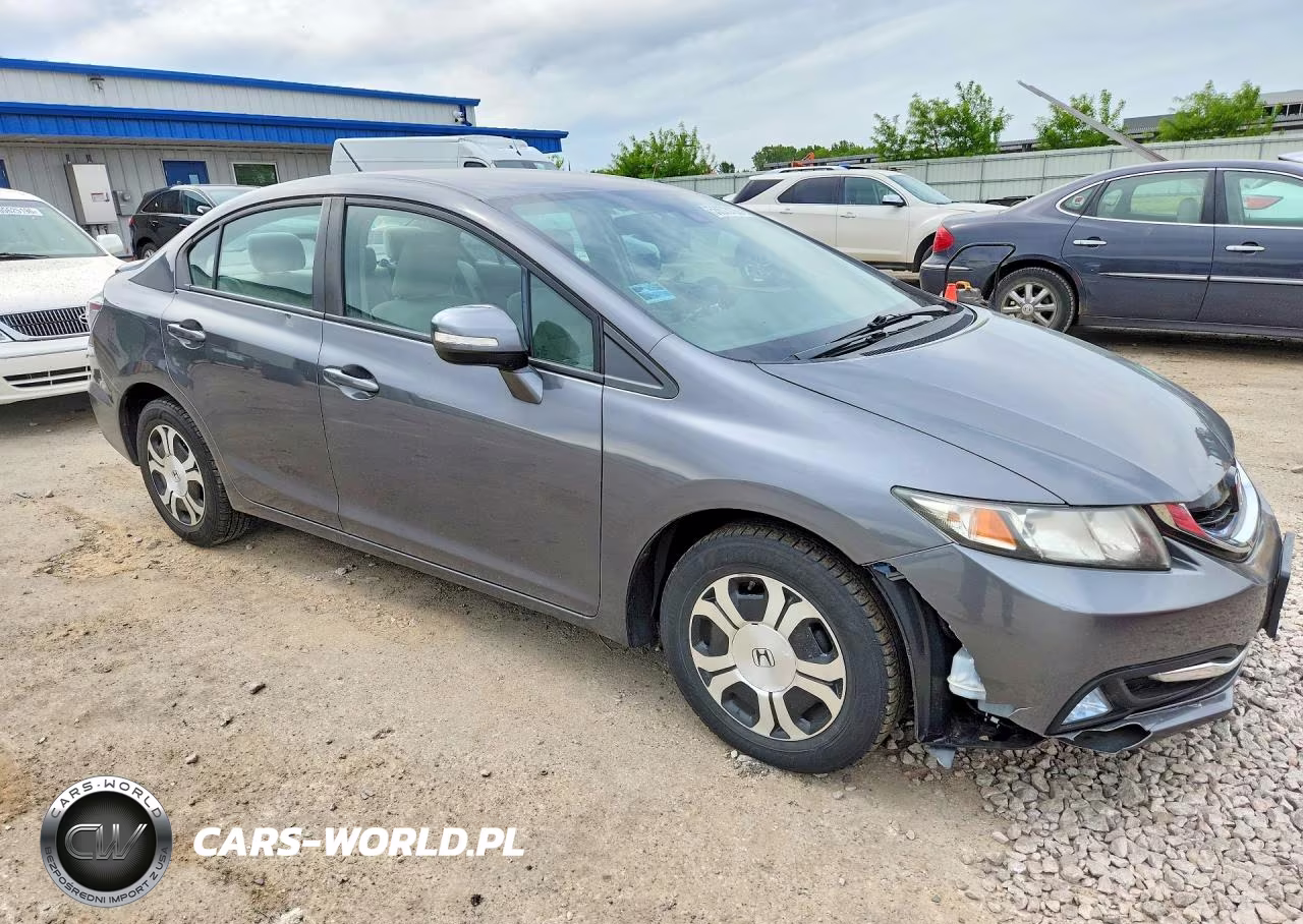 2013 Honda Civic Hybrid VIN:19XFB4F24DE004022 - 4