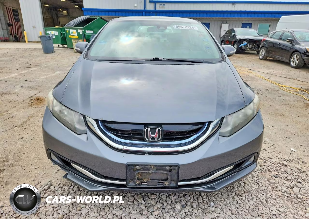 2013 Honda Civic Hybrid VIN:19XFB4F24DE004022 - 5
