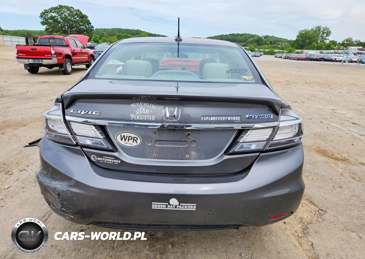 2013 Honda Civic Hybrid VIN:19XFB4F24DE004022 - 6