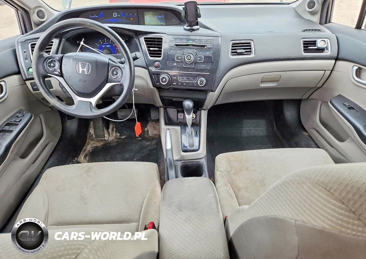 2013 Honda Civic Hybrid VIN:19XFB4F24DE004022 - 8