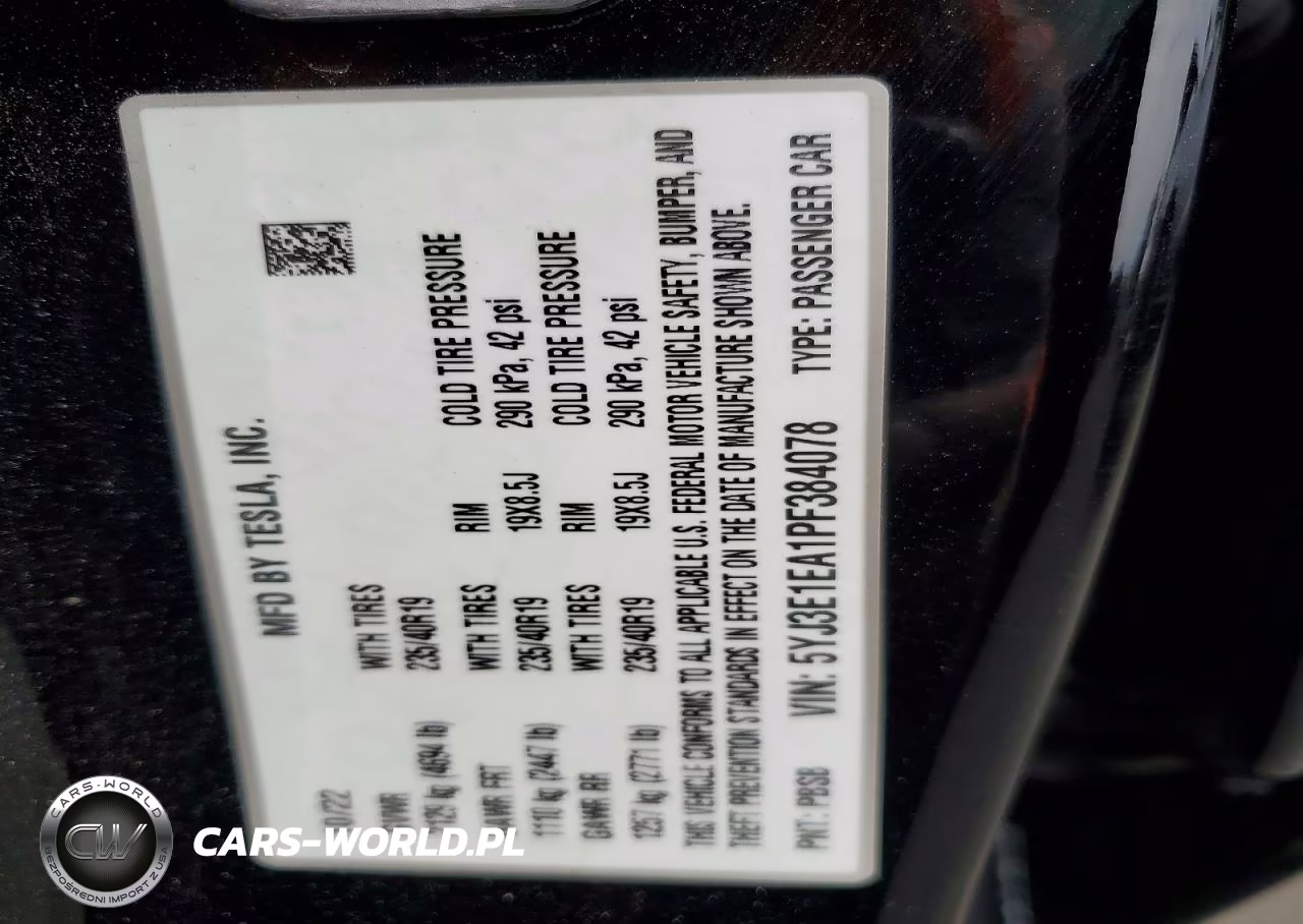 2023 Tesla Model 3 VIN:5YJ3E1EA1PF384078 - 13