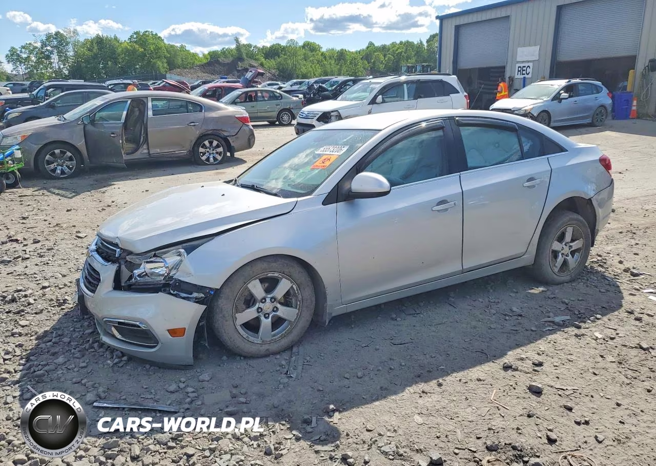 2015 Chevrolet Cruze Lt VIN:1G1PC5SB3F7178365 - 1