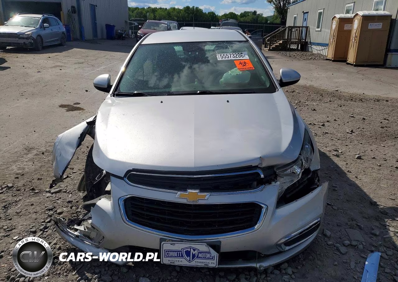 2015 Chevrolet Cruze Lt VIN:1G1PC5SB3F7178365 - 5
