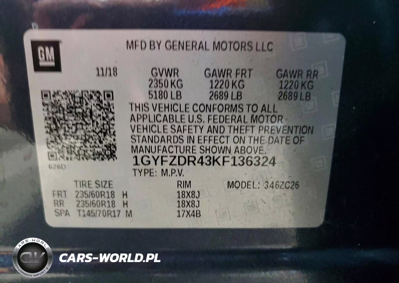 2019 Cadillac Xt4 Premium Luxury VIN:1GYFZDR43KF136324 - 14