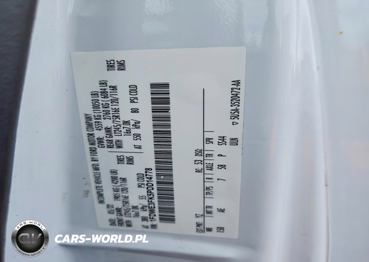 2023 Ford E350 Refrigerated Box Truck VIN:1FDWE3FK5PDD14778 - 13