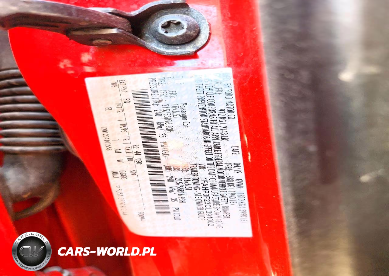 2012 Ford Focus Se VIN:1FAHP3F23CL391002 - 13