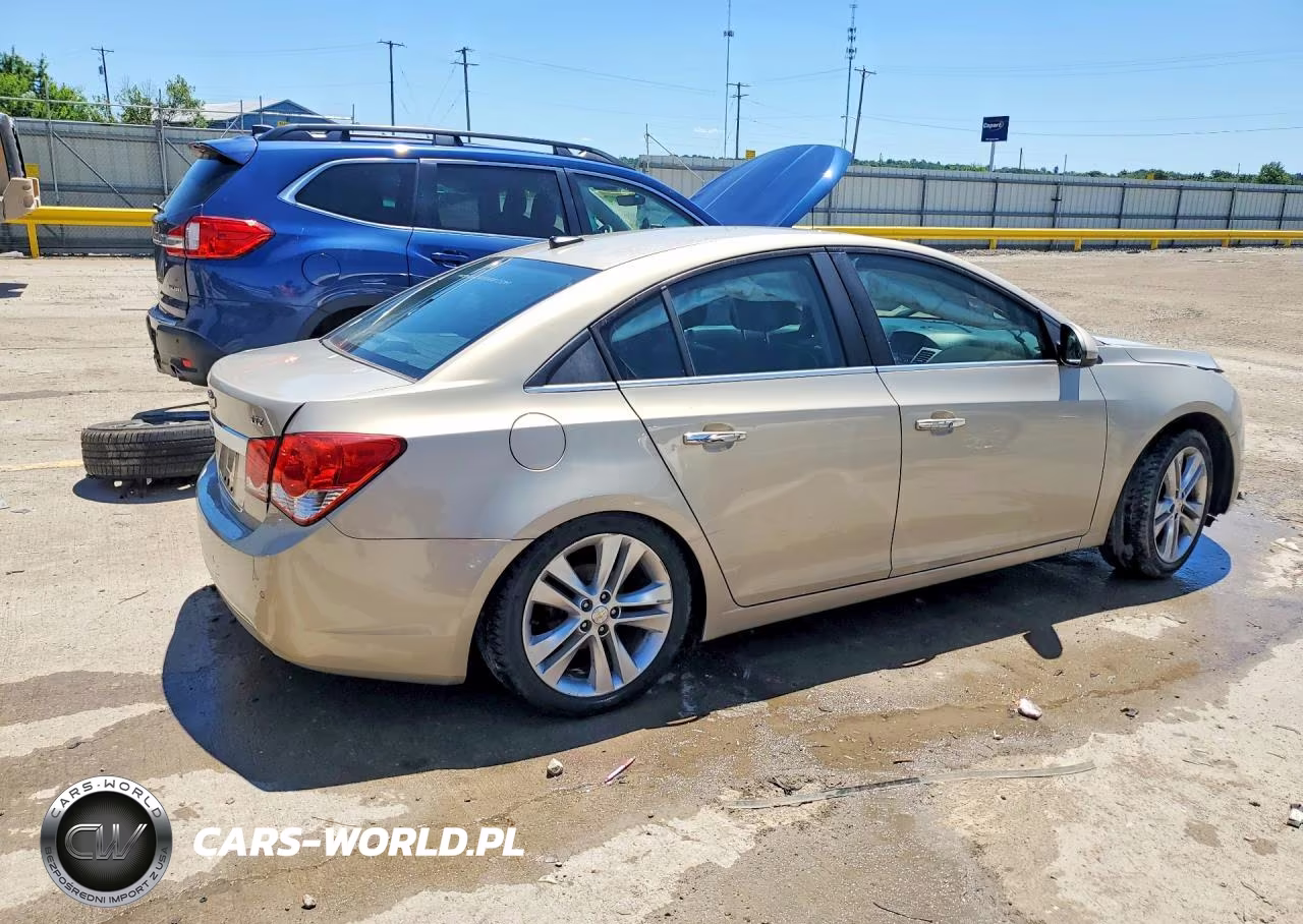 2012 Chevrolet Cruze Ltz VIN:1G1PH5SC9C7144887 - 3