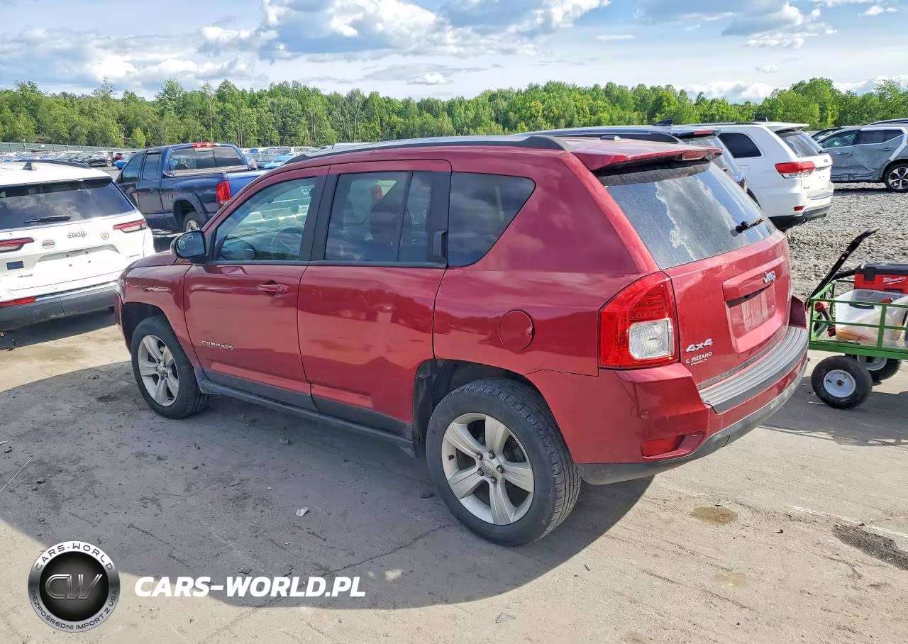2013 Jeep Compass Latitude VIN:1C4NJDEBXDD196242 - 2